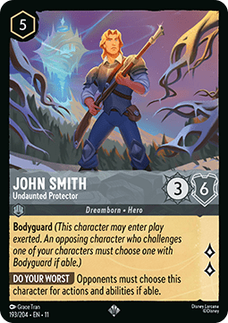 John Smith - Undaunted Protector - Winterspell (Super Rare) [11WSP-193]