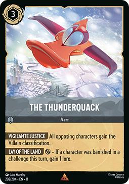The Thunderquack - Winterspell (Rare) [11WSP-202]