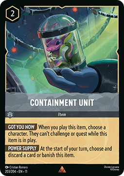 Containment Unit - Winterspell (Rare) [11WSP-203]