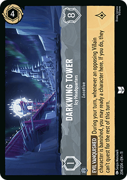 Darkwing Tower - Icy Headquarters - Winterspell (Uncommon) [11WSP-204]