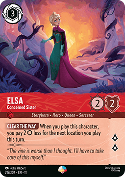 Elsa - Concerned Sister (V.2) - Winterspell (Epic) [11WSP-215]