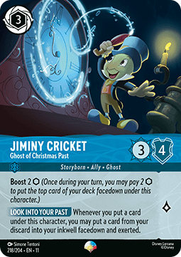 Jiminy Cricket - Ghost of Christmas Past (V.2) - Winterspell (Epic) [11WSP-218]
