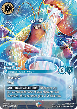 Tamatoa - Seeker of Shine (V.2) - Winterspell (Enchanted) [11WSP-237]
