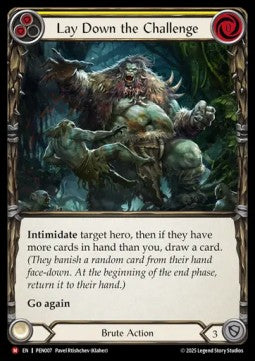 Lay Down the Challenge (Regular) - Compendium Of Rathe (Majestic) [PEN-007]