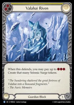 Valahai Riven (Regular) - Compendium Of Rathe (Rare) [PEN-022]