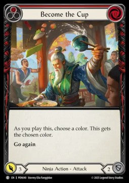 Become the Cup (Red) (Regular) - Compendium Of Rathe (Common) [PEN-040]