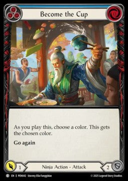 Become the Cup (Blue) (Regular) - Compendium Of Rathe (Common) [PEN-042]