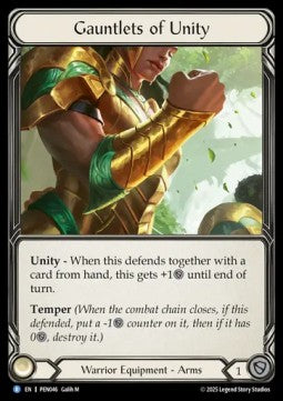 Gauntlets of Unity (Regular) - Compendium Of Rathe (Rare) [PEN-046]