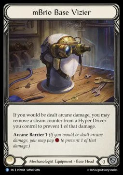 mBrio Base Vizier (Cold Foil) - Compendium Of Rathe (Rare) [PEN-058]