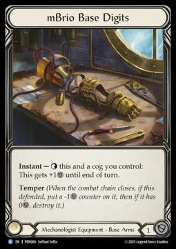 mBrio Base Digits (Regular) - Compendium Of Rathe (Rare) [PEN-060]