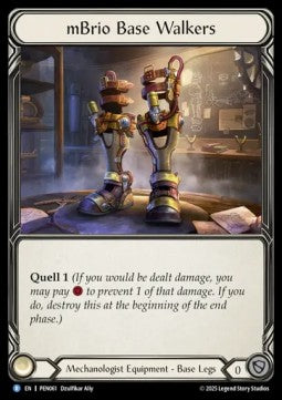 mBrio Base Walkers (Cold Foil) - Compendium Of Rathe (Rare) [PEN-061]
