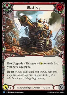 Blast Rig (Rainbow Foil) - Compendium Of Rathe (Rare) [PEN-064]