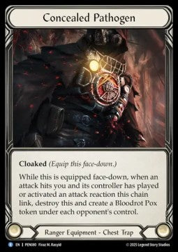 Concealed Pathogen (Cold Foil) - Compendium Of Rathe (Rare) [PEN-080]