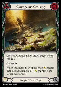Courageous Crossing (Regular) - Compendium Of Rathe (Common) [PEN-086]