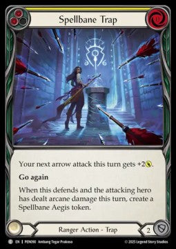 Spellbane Trap (Yellow) (Regular) - Compendium Of Rathe (Common) [PEN-090]