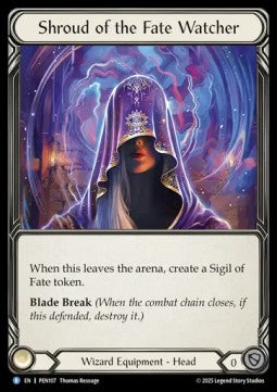 Shroud of the Fate Watcher (Regular) - Compendium Of Rathe (Rare) [PEN-107]
