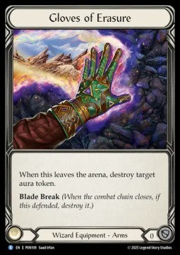 Gloves of Erasure (Regular) - Compendium Of Rathe (Rare) [PEN-109]