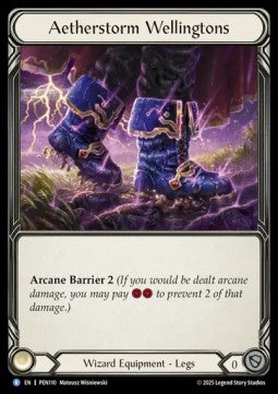 Aetherstorm Wellingtons (Cold Foil) - Compendium Of Rathe (Rare) [PEN-110]