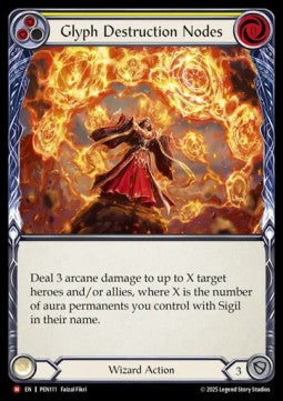 Glyph Destruction Nodes (Regular) - Compendium Of Rathe (Majestic) [PEN-111]
