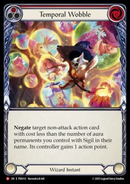 Temporal Wobble (Rainbow Foil) - Compendium Of Rathe (Majestic) [PEN-112]