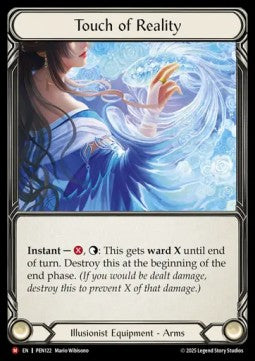 Touch of Reality (Cold Foil) - Compendium Of Rathe (Majestic) [PEN-122]