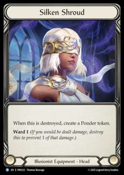 Silken Shroud (Cold Foil) - Compendium Of Rathe (Rare) [PEN-123]