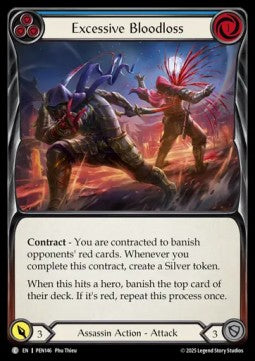 Excessive Bloodloss (Blue) (Regular) - Compendium Of Rathe (Common) [PEN-146]