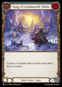 Song of Larinkmorth White (Regular) - Compendium Of Rathe (Common) [PEN-150]