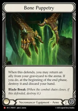 Bone Puppetry (Cold Foil) - Compendium Of Rathe (Majestic) [PEN-151]