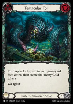 Tentacular Toll (Blue) (Regular) - Compendium Of Rathe (Common) [PEN-164]
