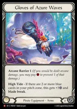 Gloves of Azure Waves (Regular) - Compendium Of Rathe (Majestic) [PEN-167]