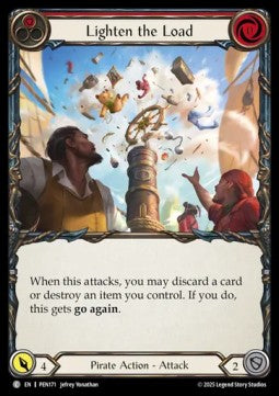 Lighten the Load (Red) (Regular) - Compendium Of Rathe (Common) [PEN-171]