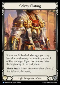 Solray Plating (Cold Foil) - Compendium Of Rathe (Rare) [PEN-180]