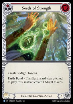 Seeds of Strength (Rainbow Foil) - Compendium Of Rathe (Rare) [PEN-201]