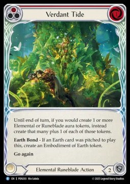 Verdant Tide (Regular) - Compendium Of Rathe (Rare) [PEN-203]