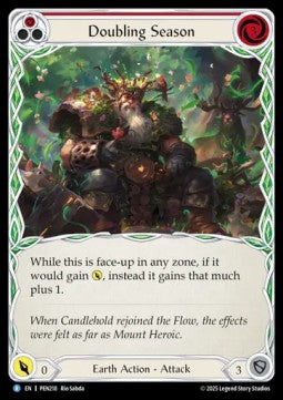 Doubling Season (Regular) - Compendium Of Rathe (Rare) [PEN-218]