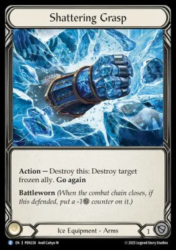 Shattering Grasp (Cold Foil) - Compendium Of Rathe (Rare) [PEN-228]