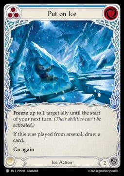 Put on Ice (Blue) (Regular) - Compendium Of Rathe (Common) [PEN-236]