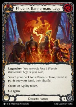 Phoenix Bannerman: Legs (Rainbow Foil) - Compendium Of Rathe (Common) [PEN-260]