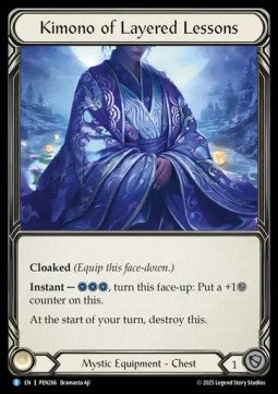 Kimono of Layered Lessons (Regular) - Compendium Of Rathe (Rare) [PEN-266]