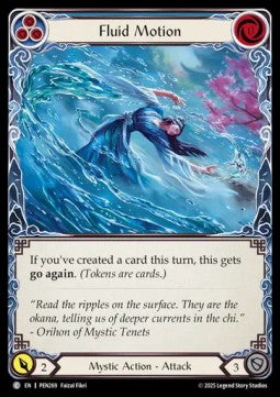 Fluid Motion (Rainbow Foil) - Compendium Of Rathe (Common) [PEN-269]