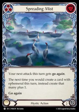 Spreading Mist (Rainbow Foil) - Compendium Of Rathe (Common) [PEN-274]