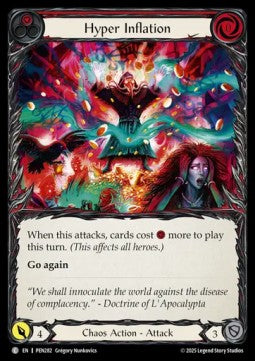 Hyper Inflation (Red) (Regular) - Compendium Of Rathe (Common) [PEN-282]
