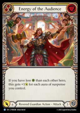 Energy of the Audience (Rainbow Foil) - Compendium Of Rathe (Rare) [PEN-286]