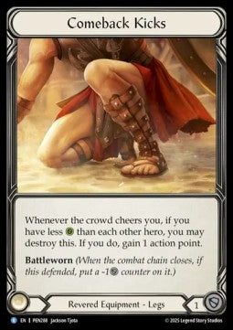 Comeback Kicks (Cold Foil) - Compendium Of Rathe (Rare) [PEN-288]