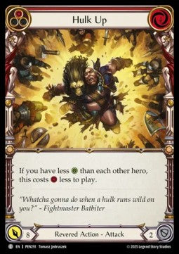 Hulk Up (Red) (Regular) - Compendium Of Rathe (Common) [PEN-291]