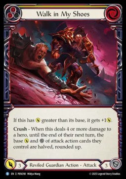 Walk in My Shoes (Rainbow Foil) - Compendium Of Rathe (Rare) [PEN-298]