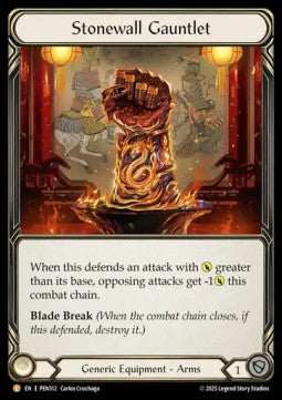 Stonewall Gauntlet (Regular) - Compendium Of Rathe (Legendary) [PEN-312]