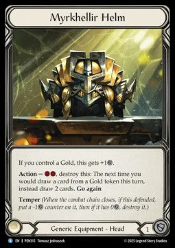 Myrkhellir Helm (Regular) - Compendium Of Rathe (Rare) [PEN-315]