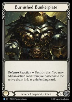 Burnished Bunkerplate (Cold Foil) - Compendium Of Rathe (Rare) [PEN-316]
